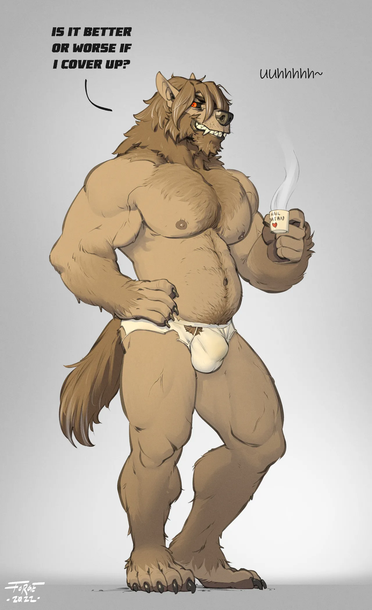 Werewolf Dad page 2 full