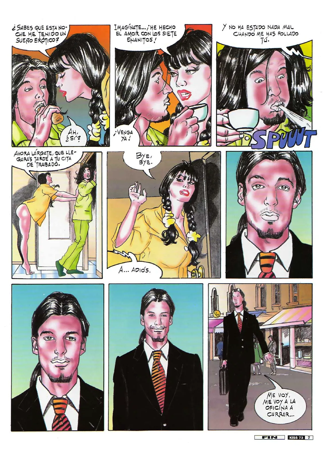 Giovanna Casotto en 'Kiss Comix' page 5 full