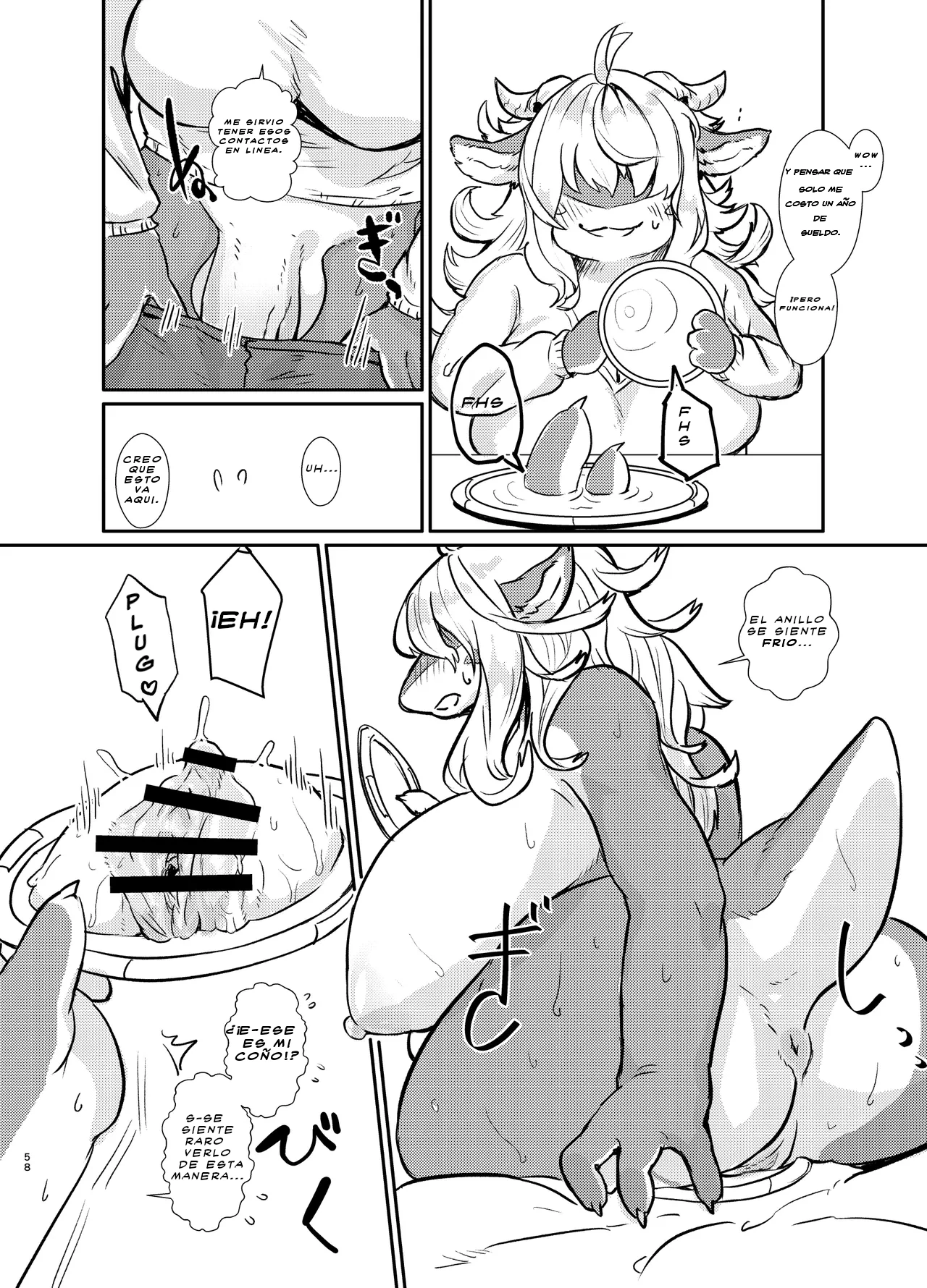 Tamaño práctico sin Portal Ring de Jibun a Ecchi suru Manga | 손크기의 포탈링으로 자신과 섹스하는 만화 page 2 full