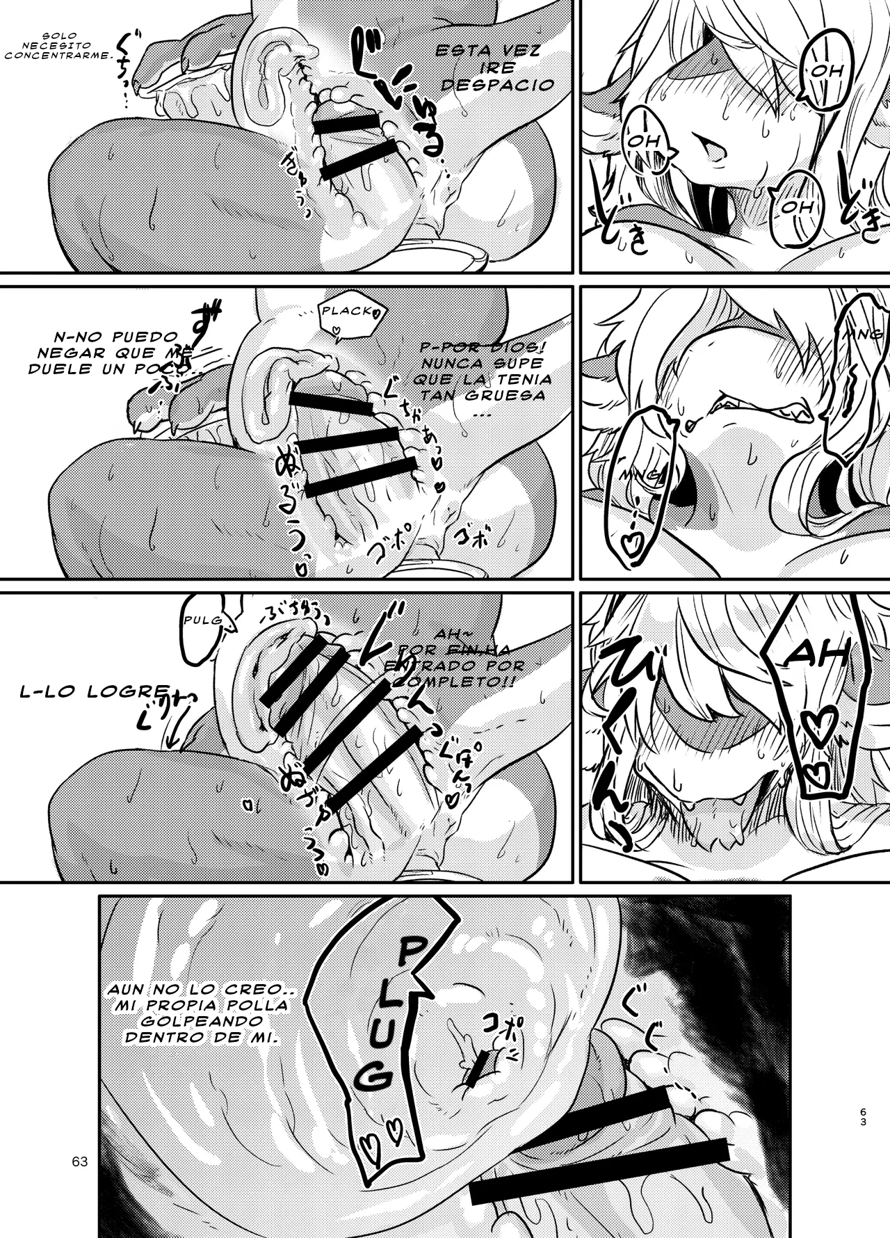 Tamaño práctico sin Portal Ring de Jibun a Ecchi suru Manga | 손크기의 포탈링으로 자신과 섹스하는 만화 page 7 full