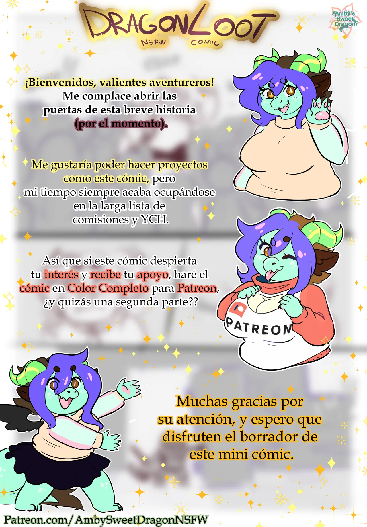 DragonLoot Comic page 1 full