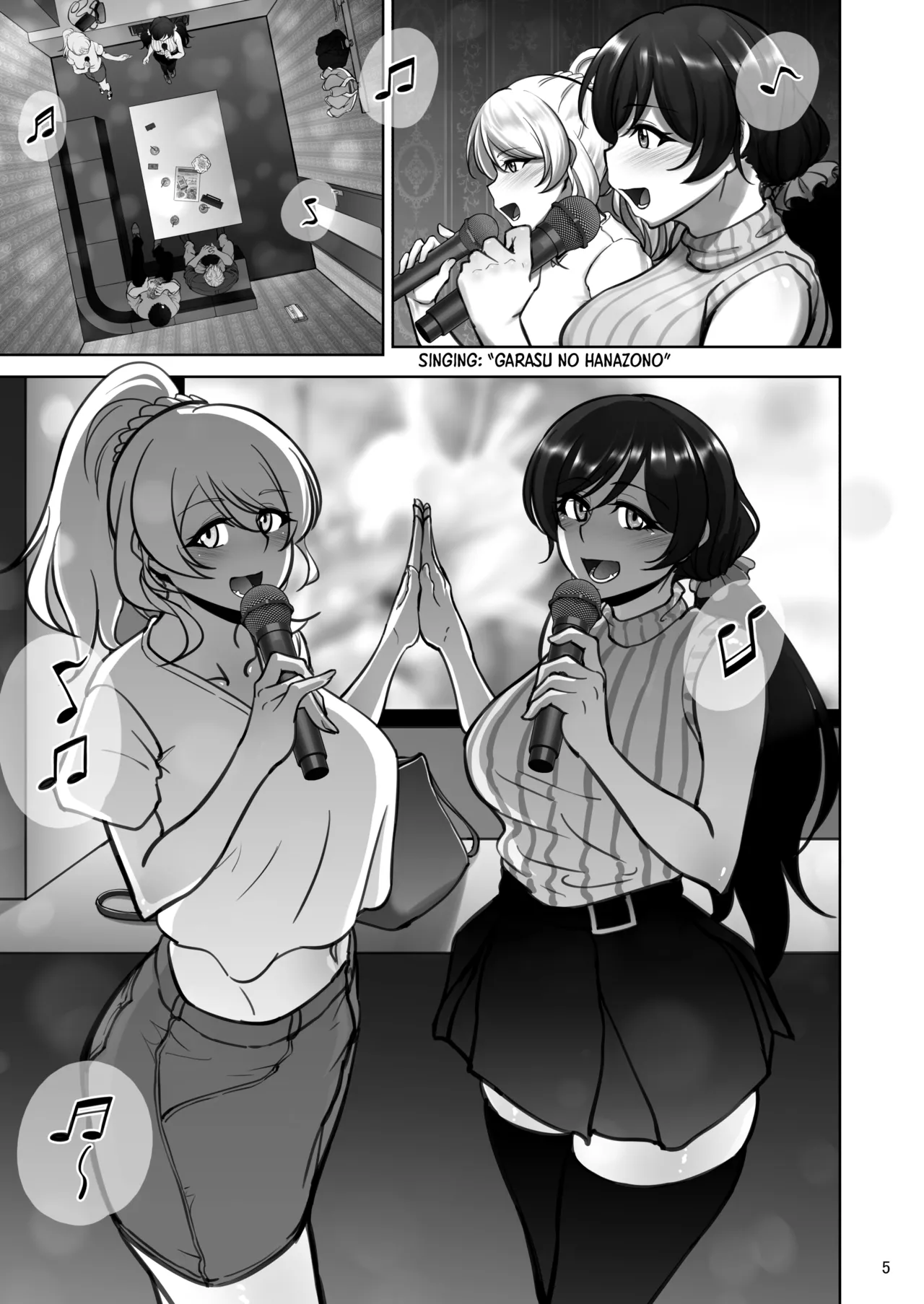 Eri to Nozomi no Joujiroku 1 | The Sex Records of Eli and Nozomi 1 page 5 full