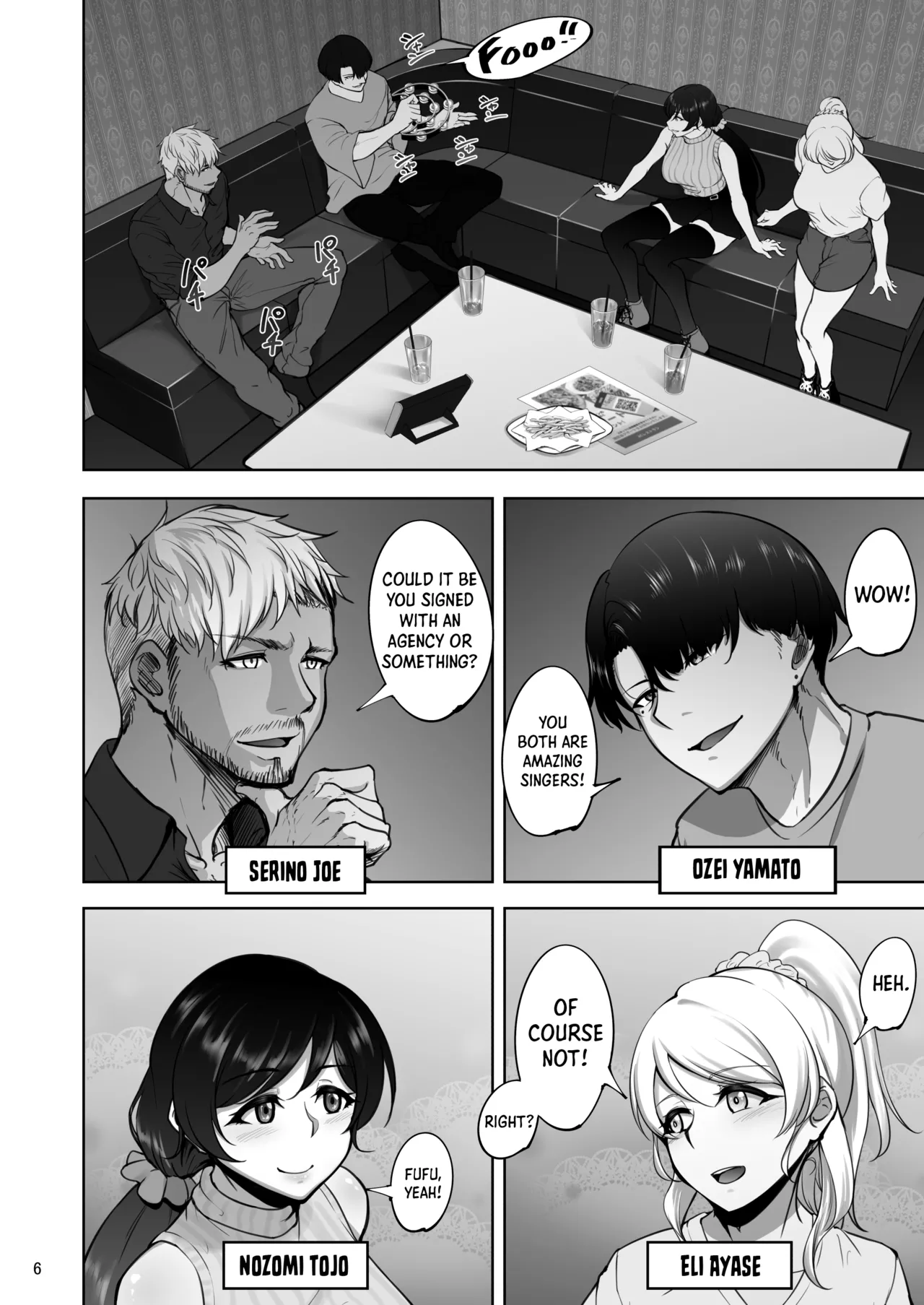 Eri to Nozomi no Joujiroku 1 | The Sex Records of Eli and Nozomi 1 page 6 full