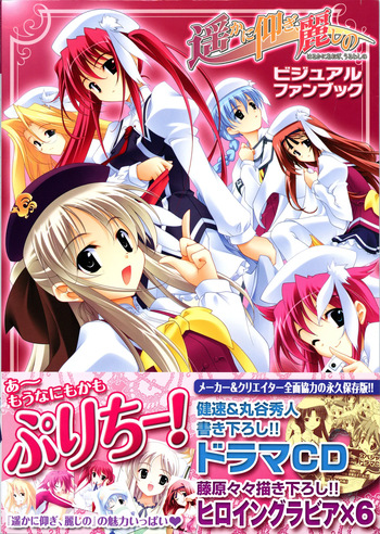 Haruka ni Aogi, Uruwashi no Visual Fanbook cover