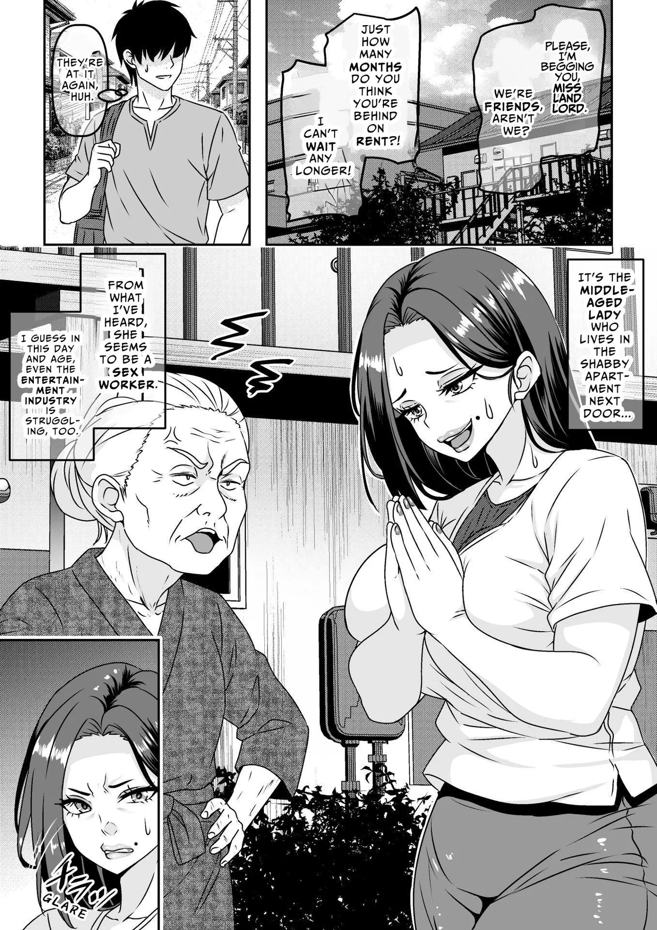 Ore ga Seigou na no o Shirazu ni Tsuki Ichi Man de Yarihoudai no Subscription Keiyaku o Musun de shimatta Funinki Fuuzokujou Oba-san | Unpopular Prostitute Signs An All-I-Can-Fuck Monthly Subscription Not Knowing I'm A Total Horndog page 2 full