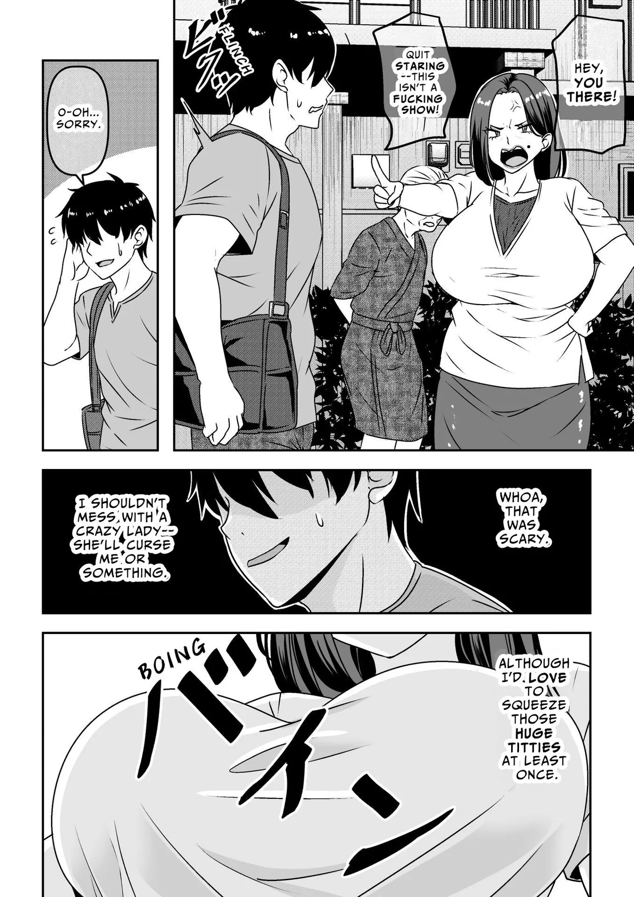 Ore ga Seigou na no o Shirazu ni Tsuki Ichi Man de Yarihoudai no Subscription Keiyaku o Musun de shimatta Funinki Fuuzokujou Oba-san | Unpopular Prostitute Signs An All-I-Can-Fuck Monthly Subscription Not Knowing I'm A Total Horndog page 3 full