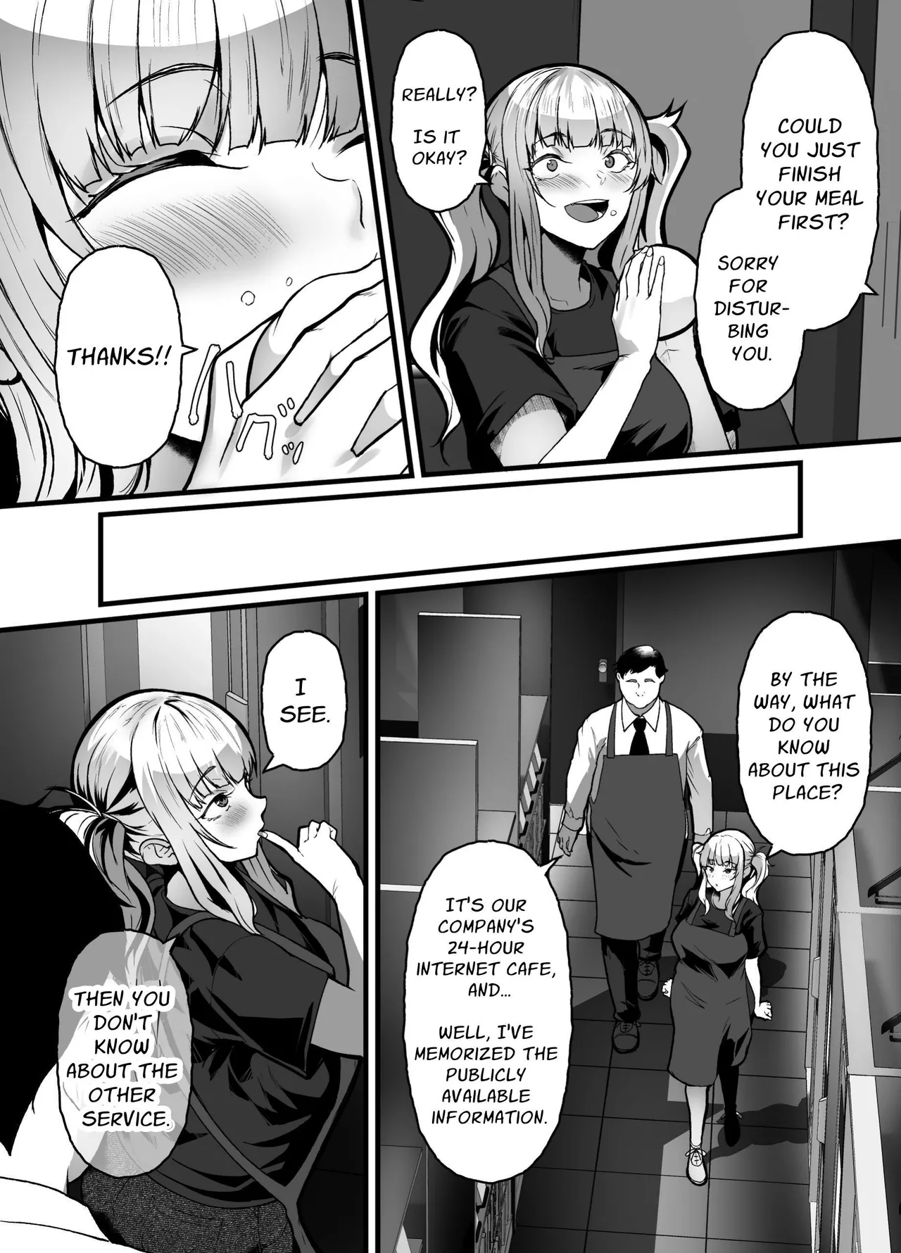 The Store I was Demoted to is TOO Erotic ~My Internet Cafe Job is Fucking HAWT~ page 7 full