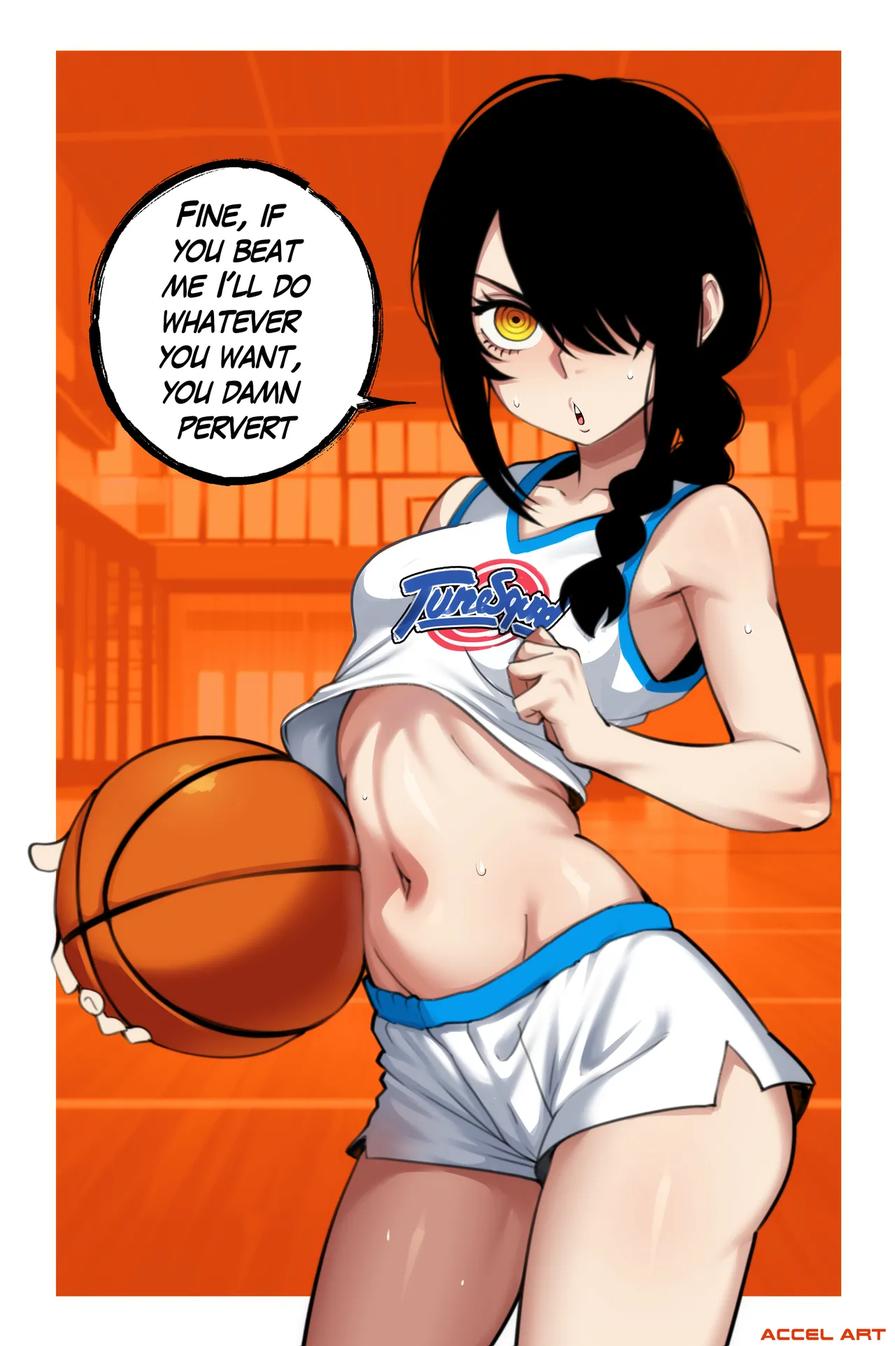 Chainsaw game comic - Accelart page 2 full