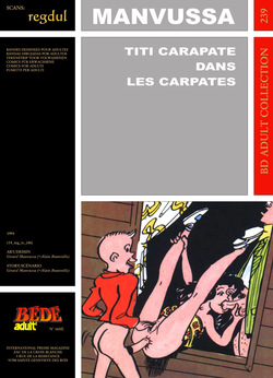[Bédé Adult 239] Gérard Manvussa [= Alain Bouteville] - Titi carapate dans les Carpates