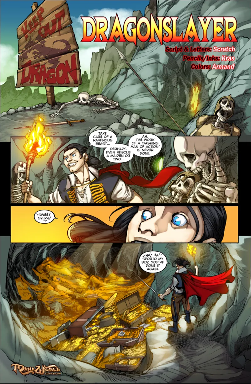 Dragonslayer page 1 full