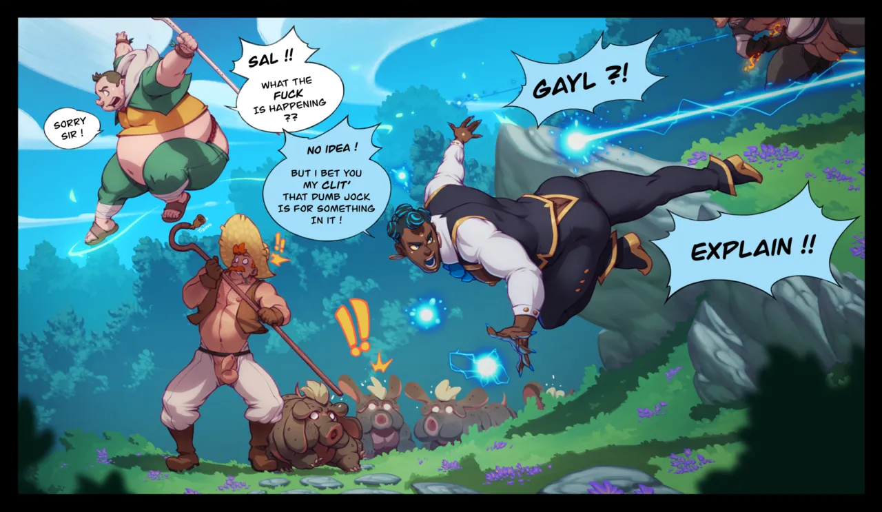 Cock &amp; Dragons: Chapter 1 - Once Upon a Team page 4 full