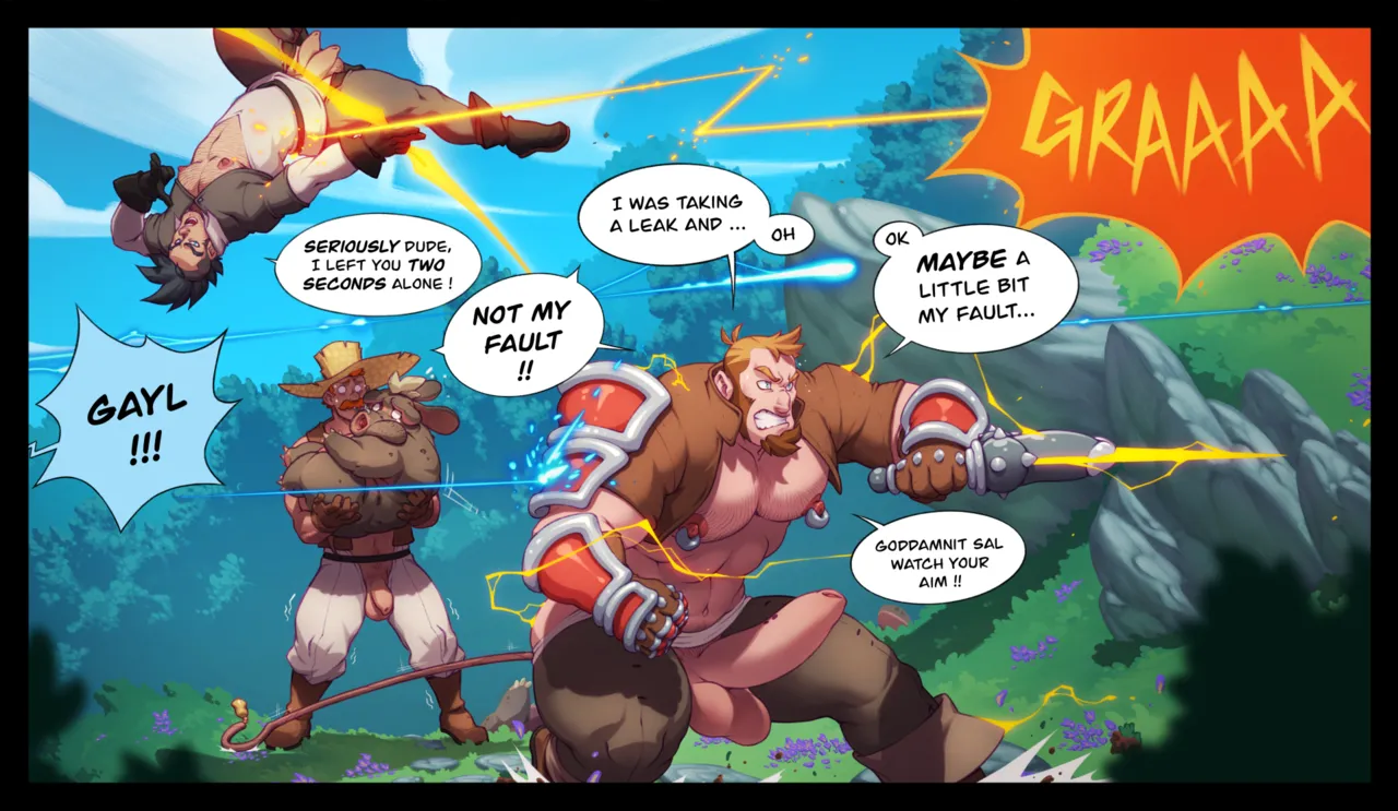 Cock &amp; Dragons: Chapter 1 - Once Upon a Team page 5 full
