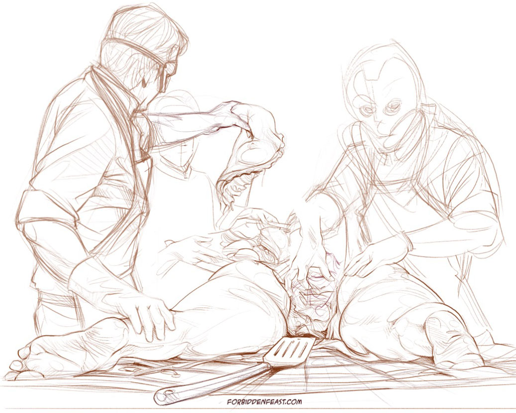 Forbidden Feast page 8 full