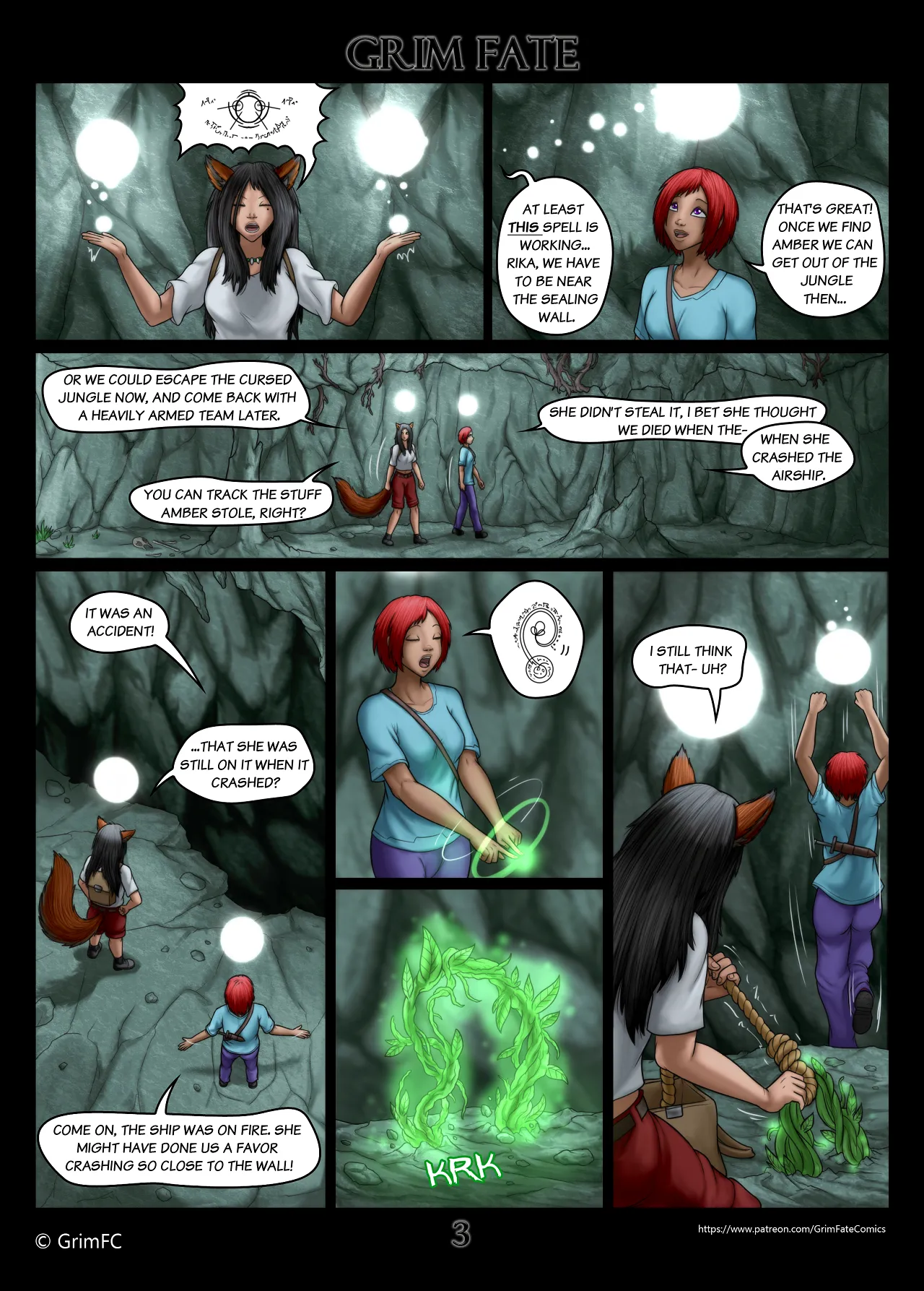 Grim Fate  + Spiritarium page 6 full