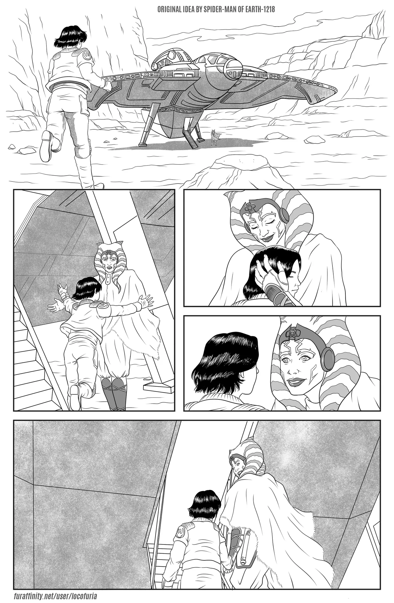 The Force Awakens page 1 full