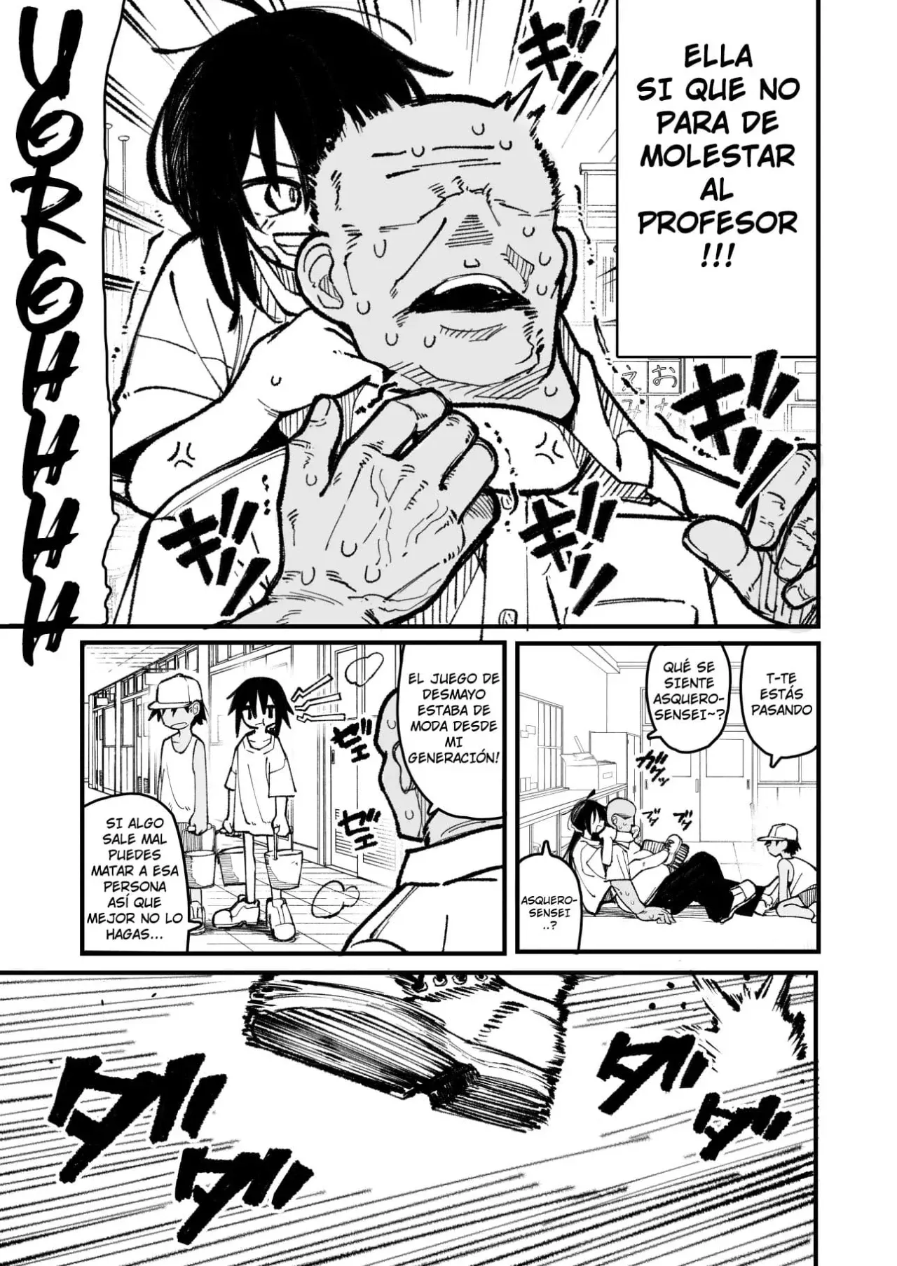 Orekko o Ayatsutte Anal Kaihatsu suru Hanashi o｜Manipulando a la Mocosa Tomboy y Desarrollarla Analmente page 9 full