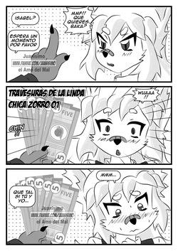TRAVESURAS DE LA LINDA CHICA ZORRO 01