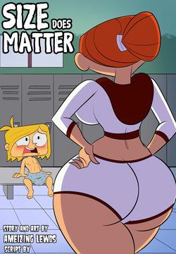[Ameizing Lewds] Size does matter + Extras (Robotboy)
