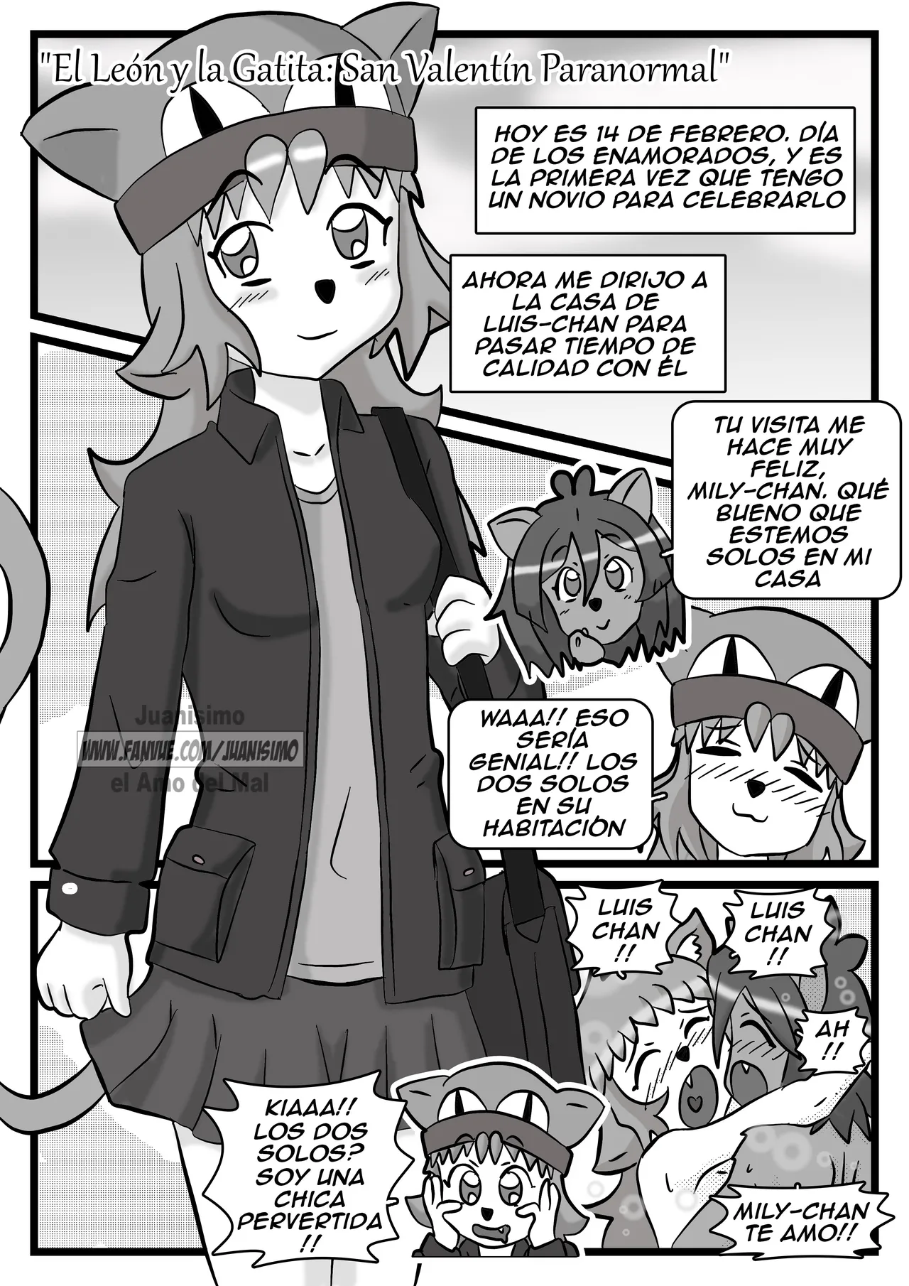 EL LEON Y LA GATITA: San Valentim Paranormal page 2 full