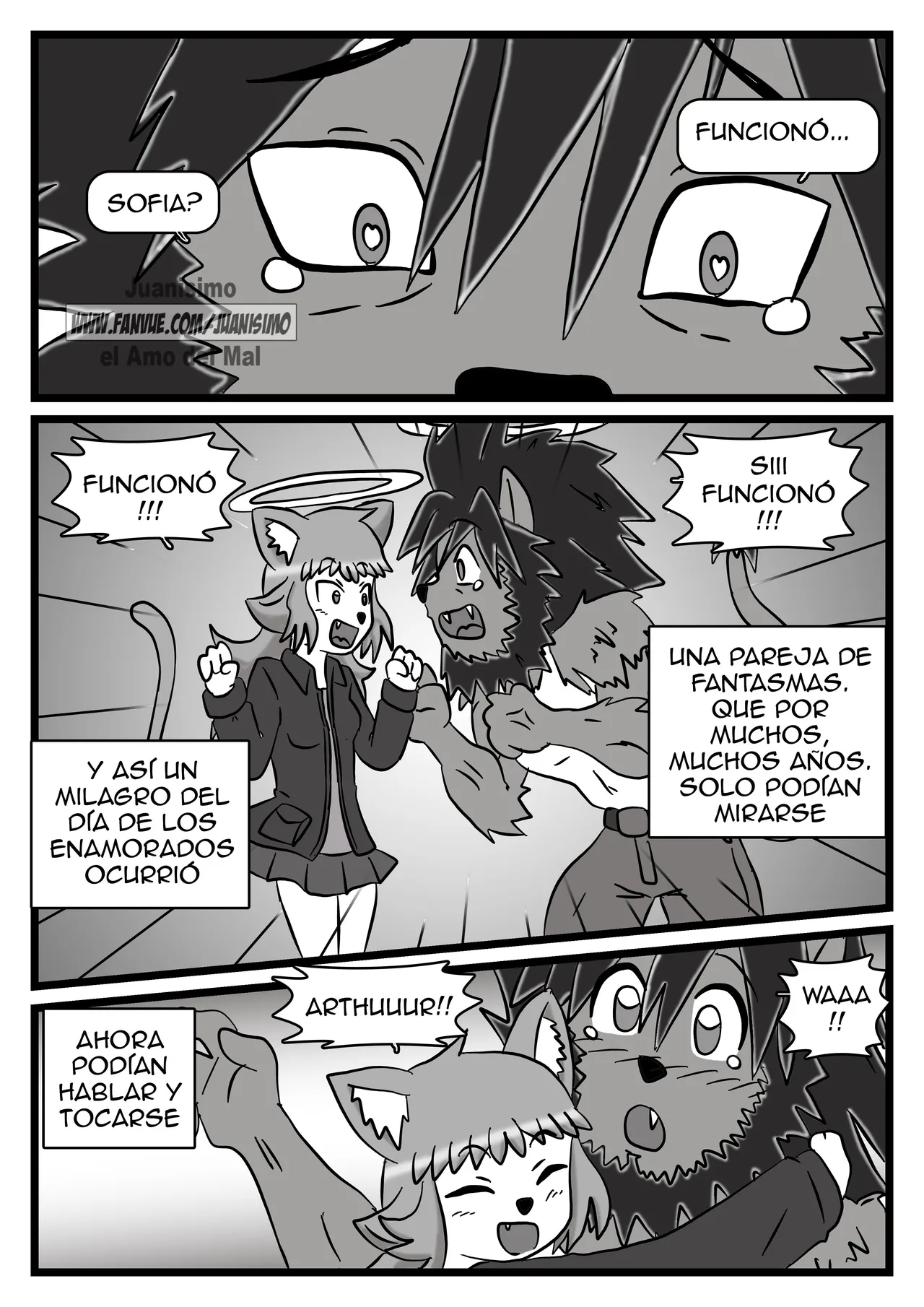 EL LEON Y LA GATITA: San Valentim Paranormal page 8 full