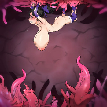 Busty Kunoichi-chan captured cover