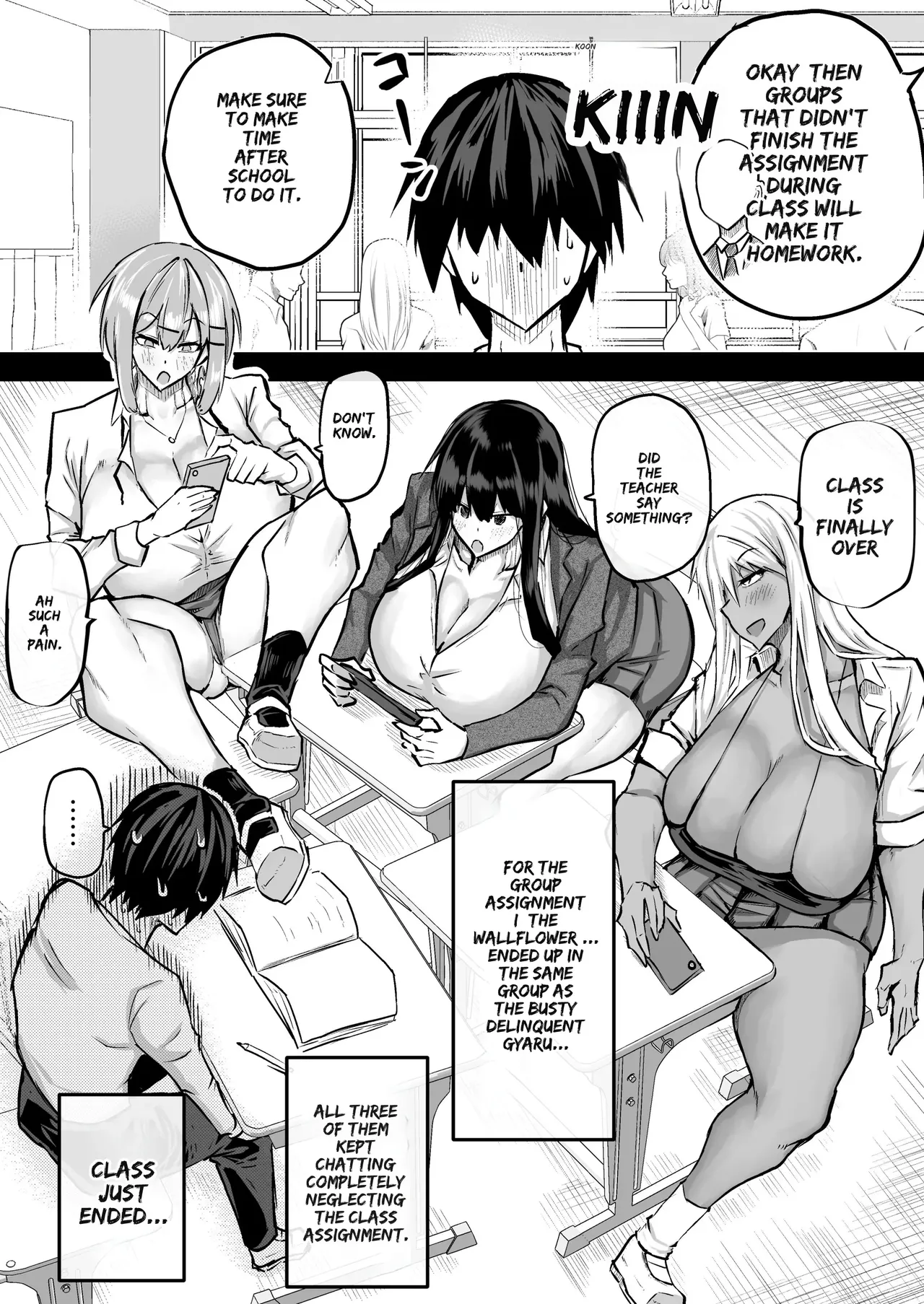Chae - "A big-boobed gyaru who squeezes money out of you. page 3 full