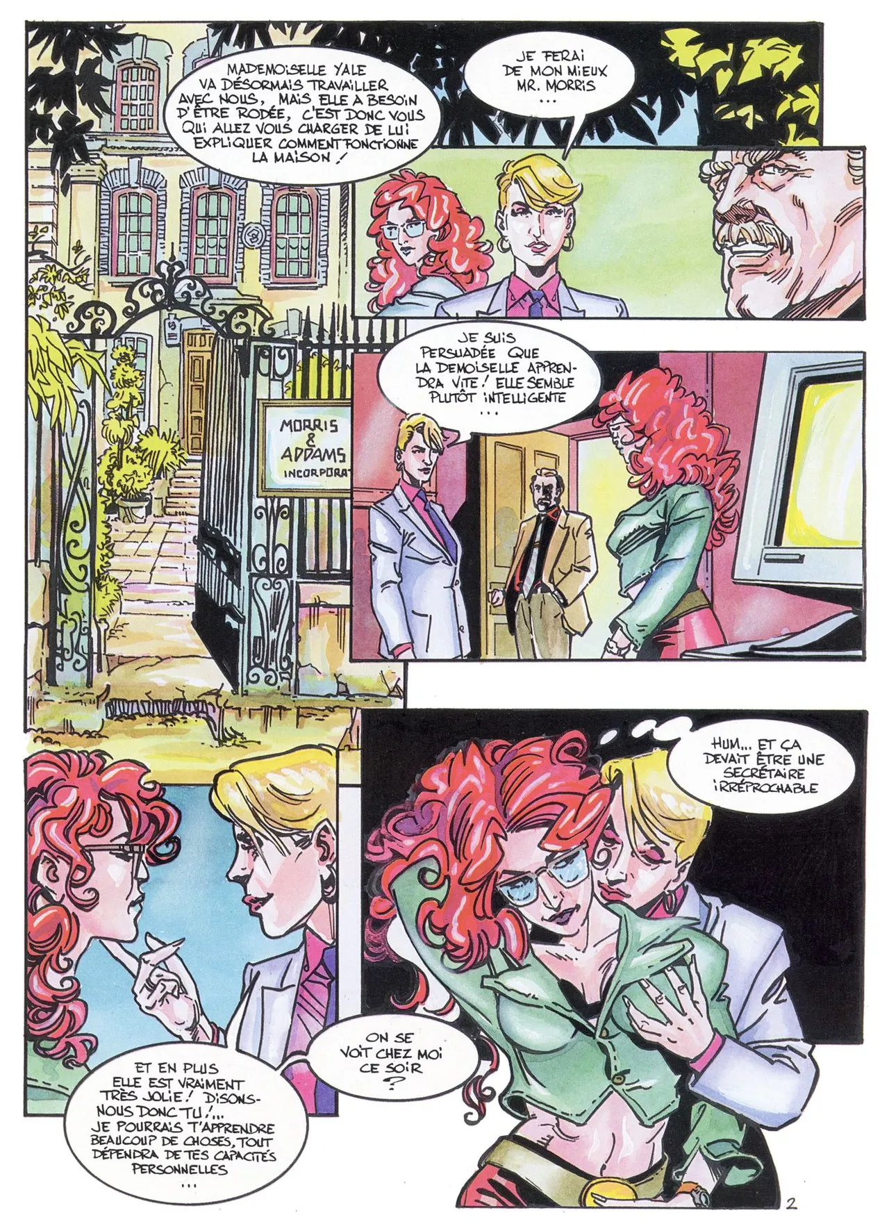 S. Cafagna &amp; Dante Tiberia - Les Night Angels #2 page 3 full