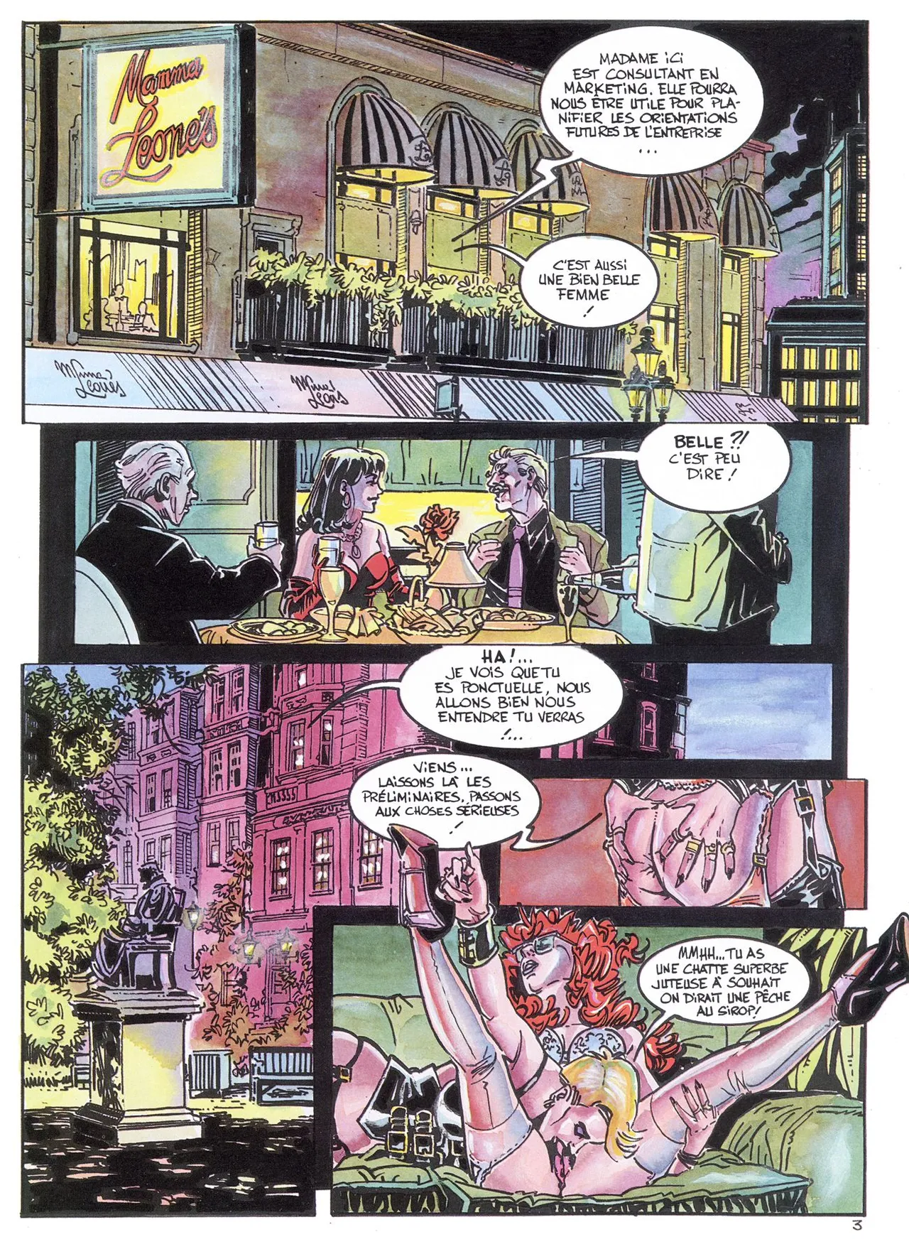 S. Cafagna &amp; Dante Tiberia - Les Night Angels #2 page 4 full