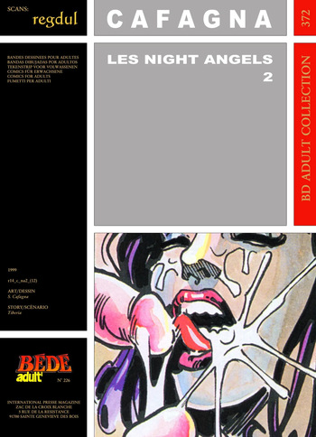 S. Cafagna &amp; Dante Tiberia - Les Night Angels #2 cover