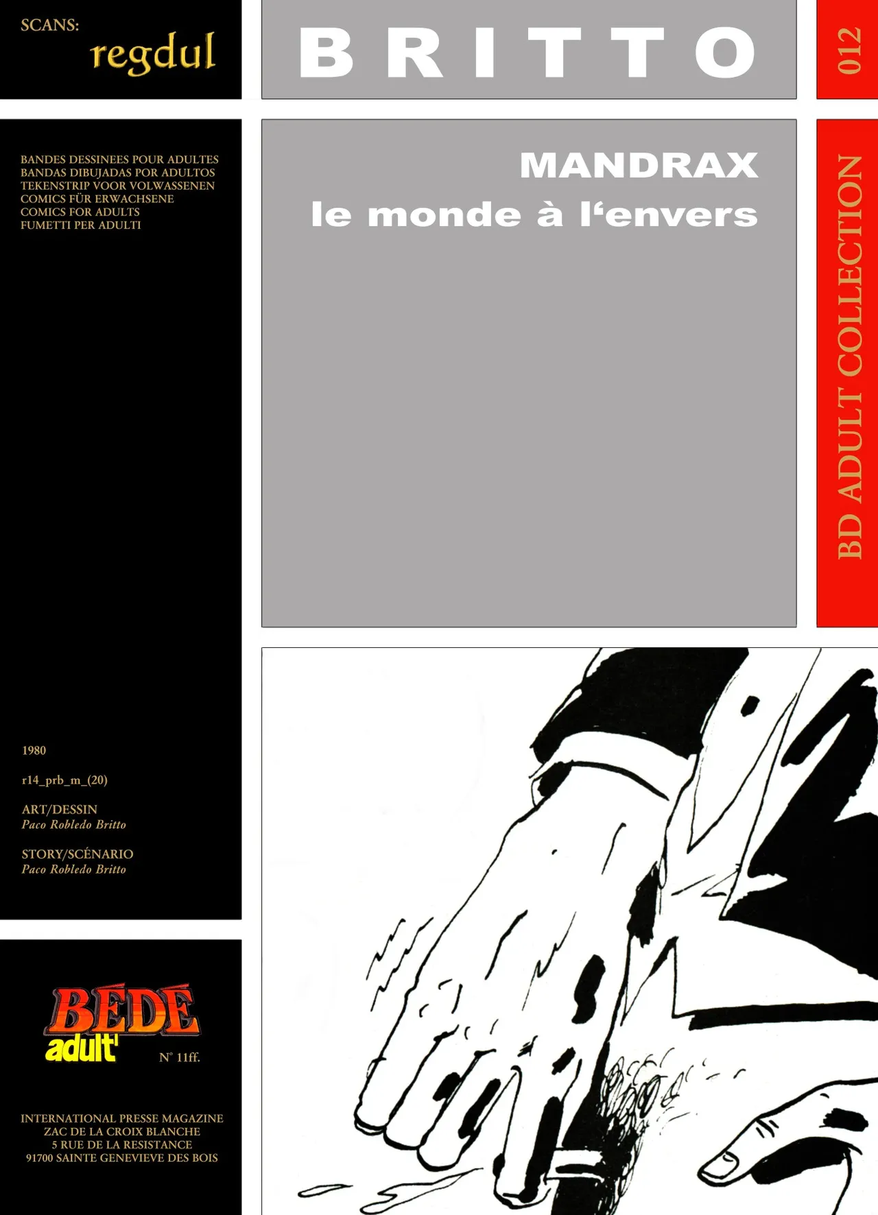 Paco Robledo Britto - Mandrax : Le monde à l'envers page 1 full