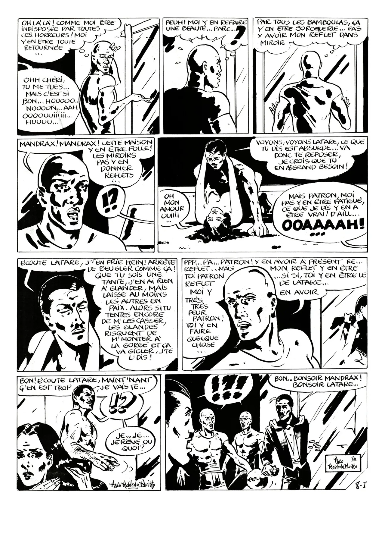 Paco Robledo Britto - Mandrax : Le monde à l'envers page 9 full
