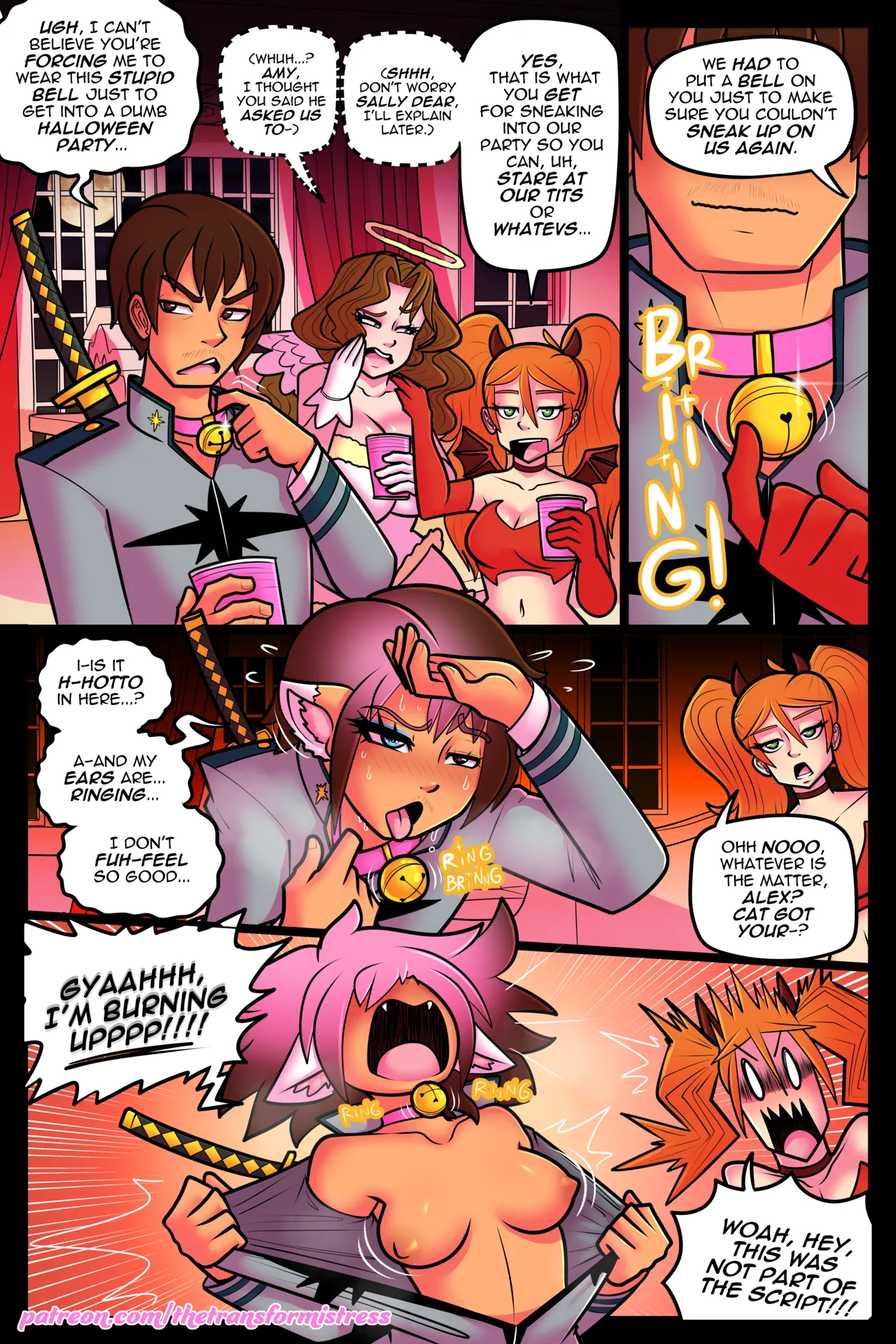 Curse of the Kawaii Catgirl UWU page 1 full