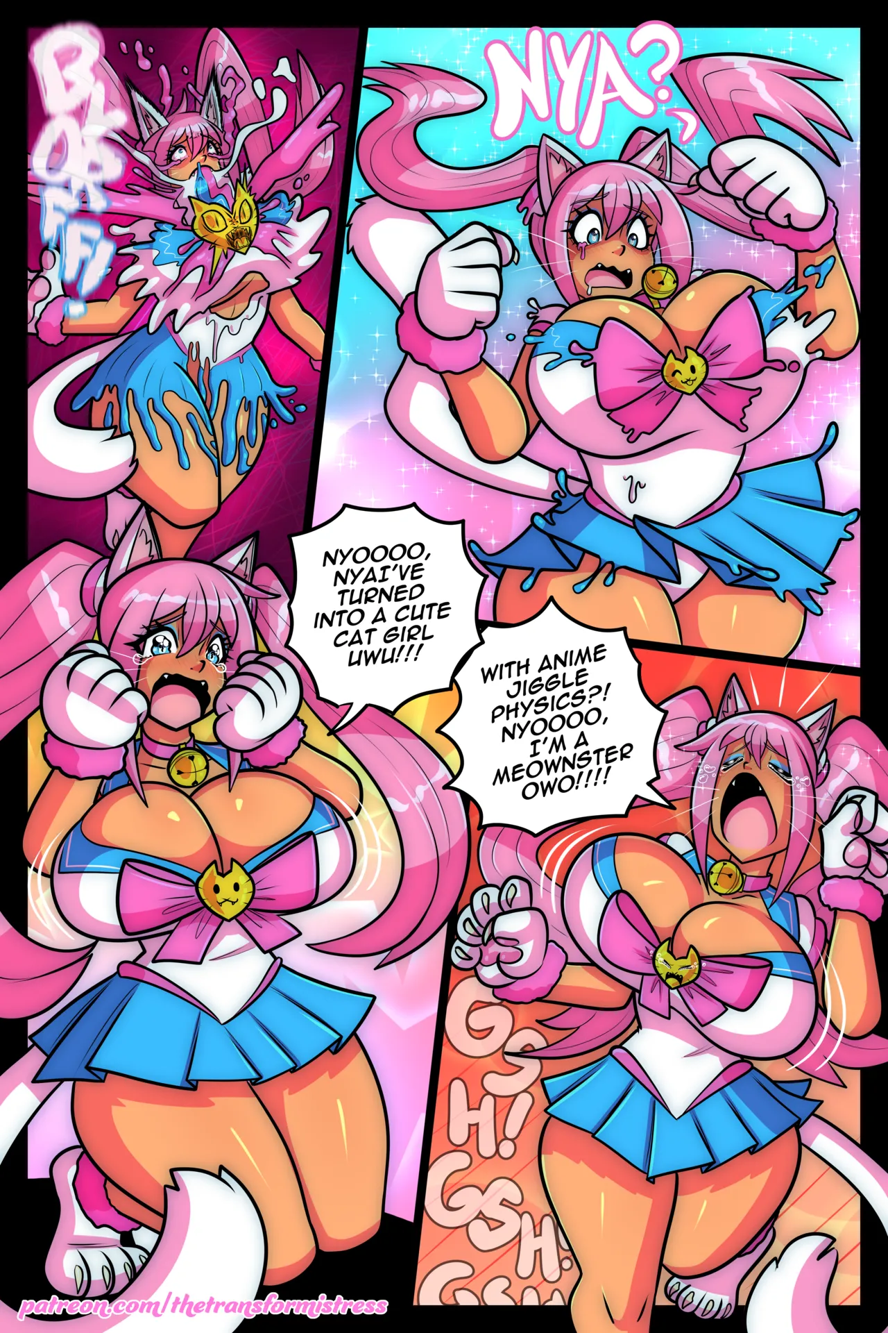 Curse of the Kawaii Catgirl UWU page 3 full