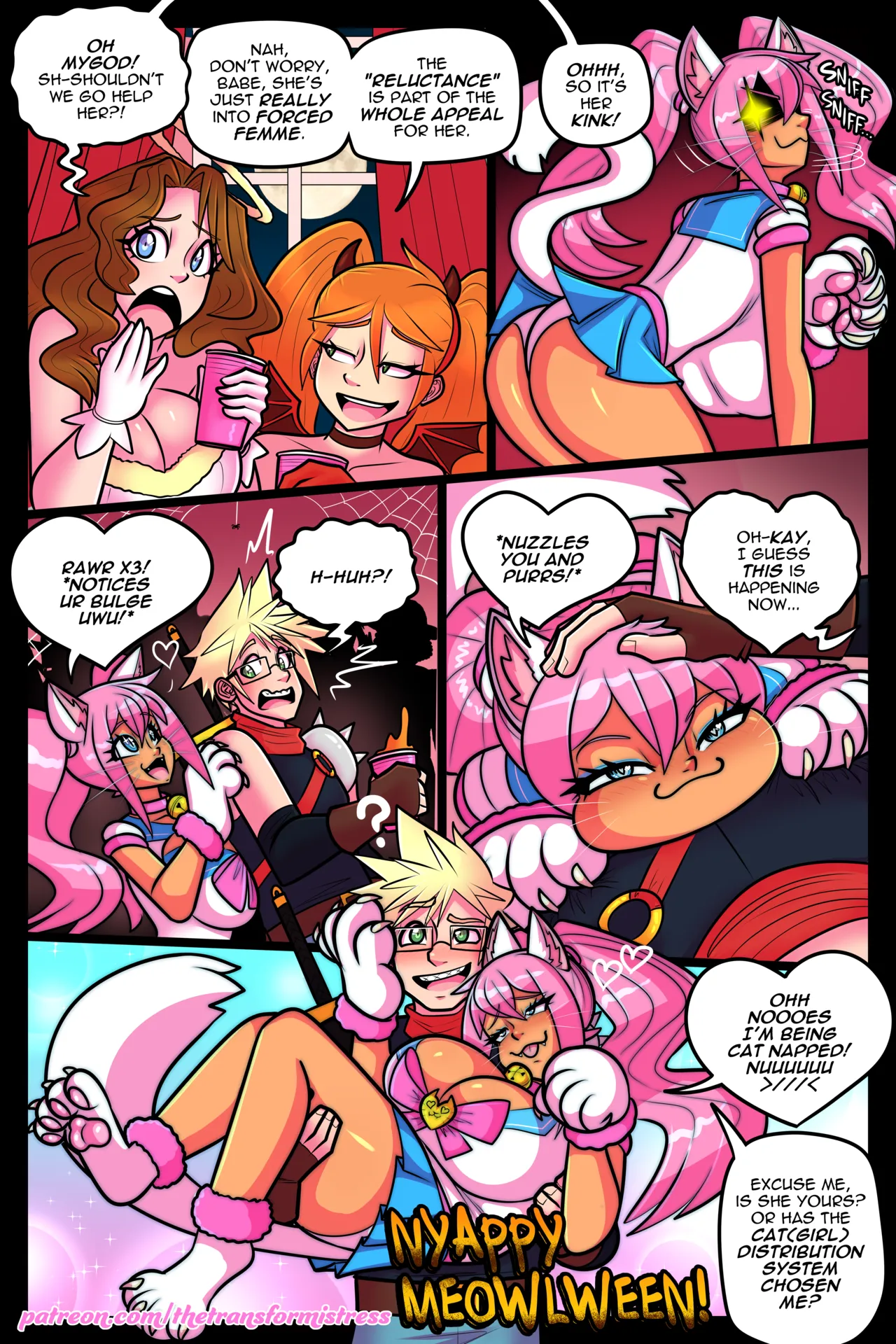 Curse of the Kawaii Catgirl UWU page 4 full