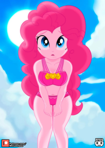 pinkie pie by artist:minusclass cover