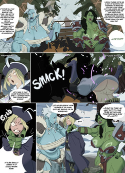 [HoneyBread] World of Warcraft-themed Comic Commission