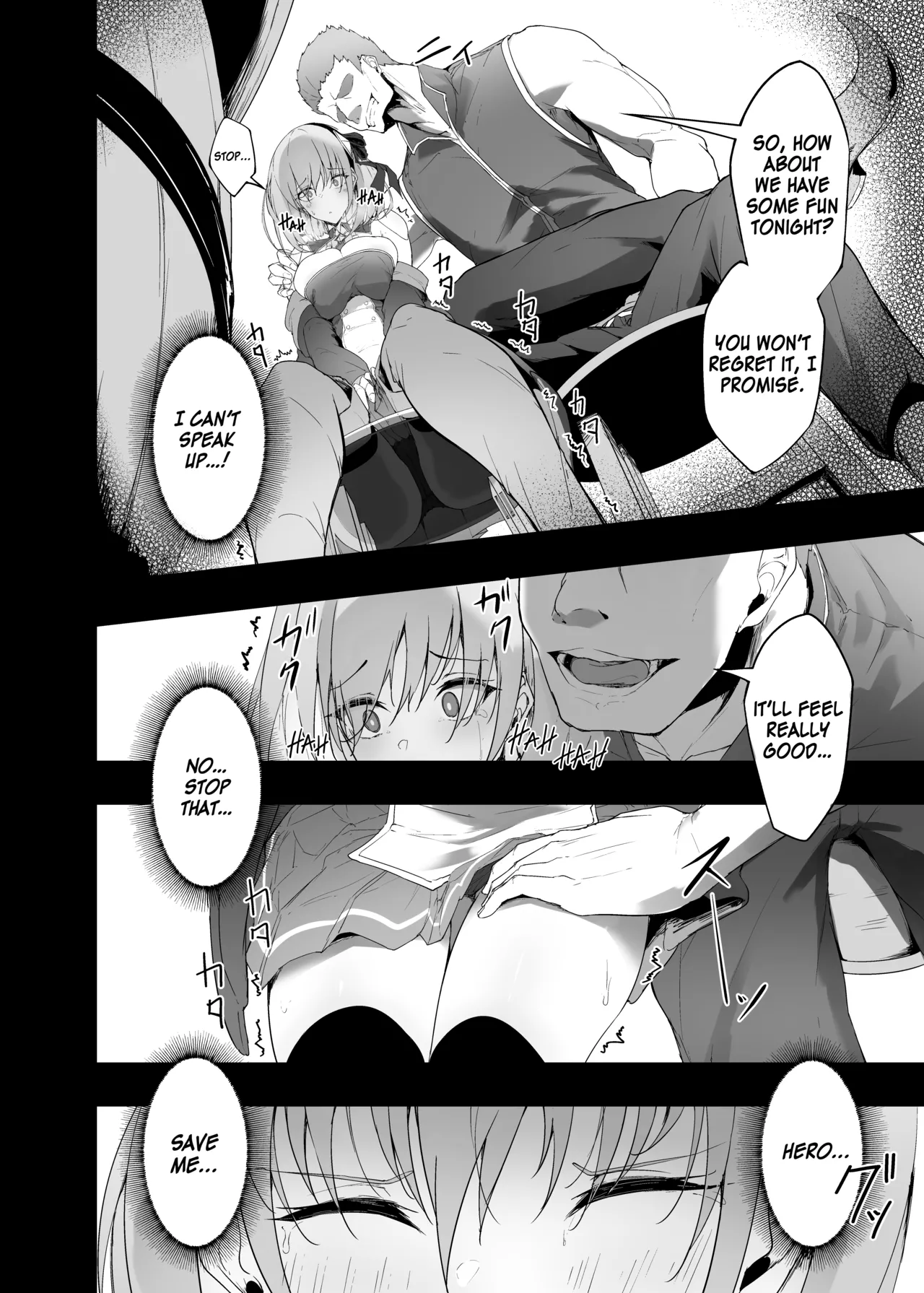 Yuusha no Kanojo wa NTRreru - Heroine no Netorareru | The Hero’s Girlfriend Gets NTR’d page 7 full