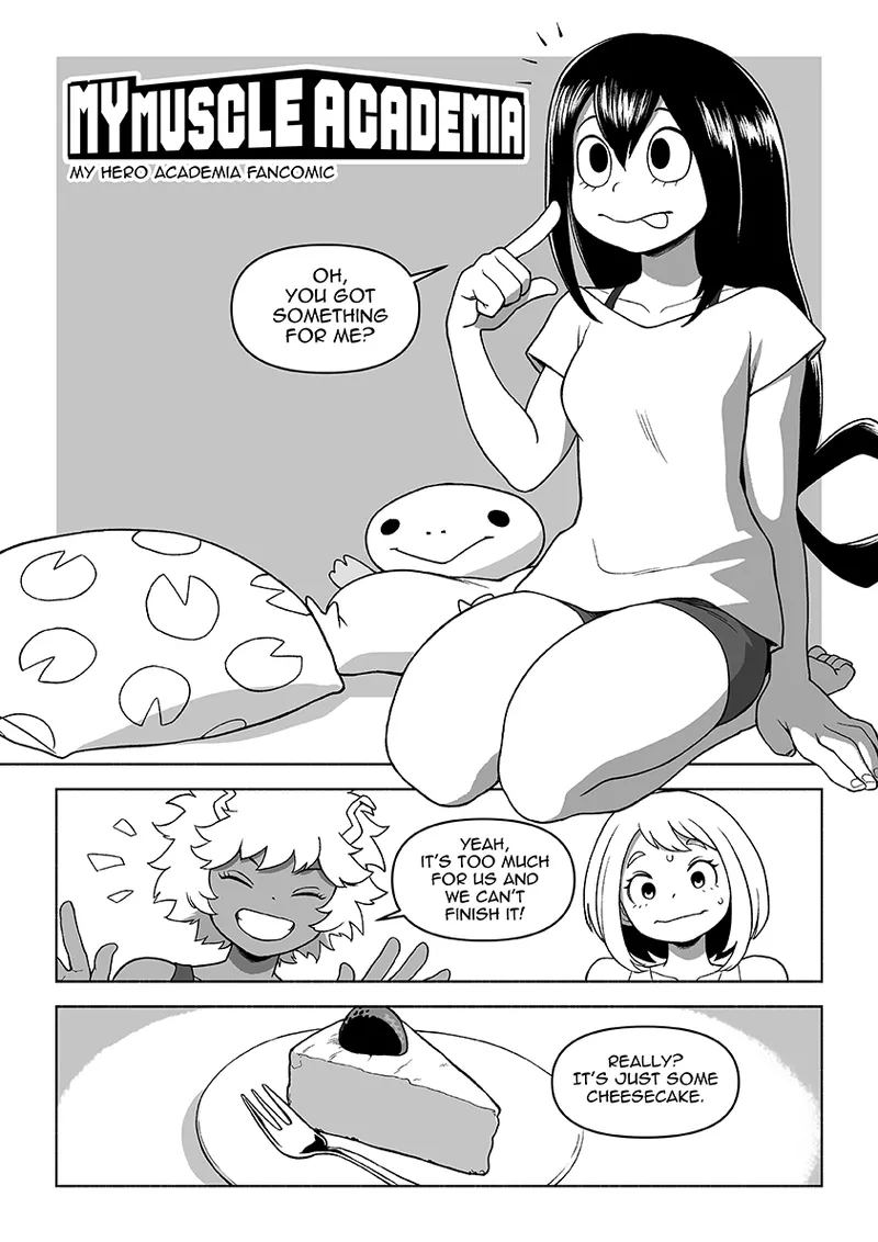 My Muscle Academia page 1 full
