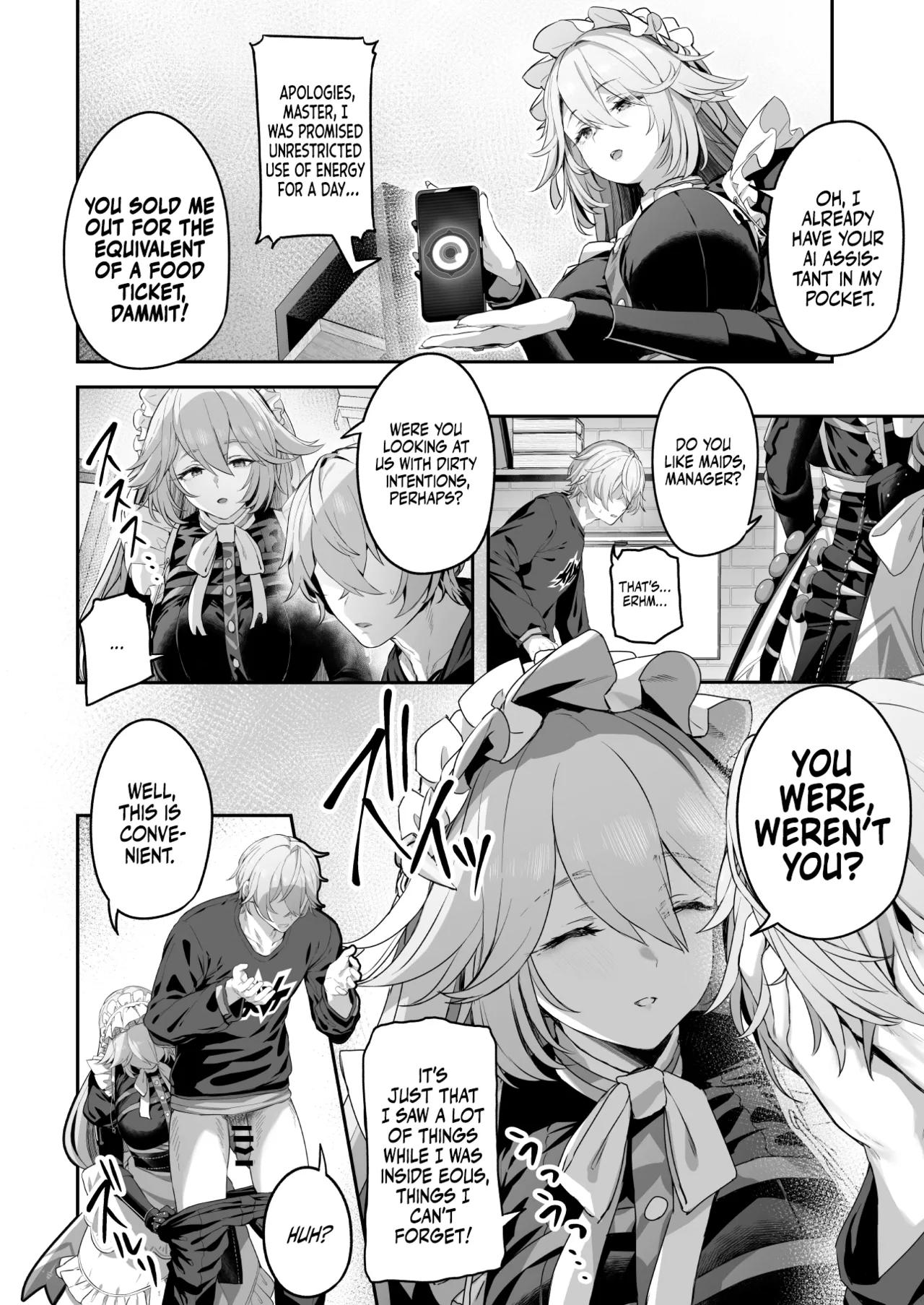 Maid-chou Rina no Tokubetsu Ura Service | The Head Maid's Special Private Service page 5 full