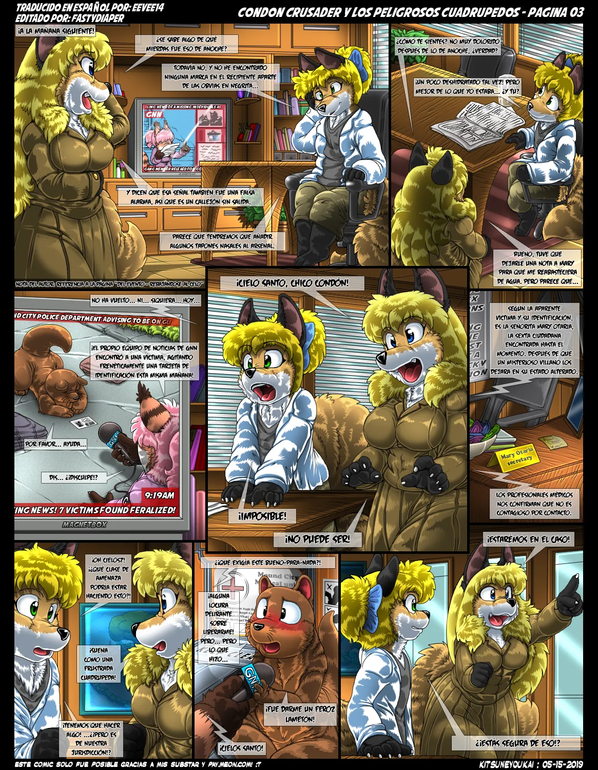 Condon Crusader Vol 3 - y Los Peligrosos Cuadrupedos page 3 full