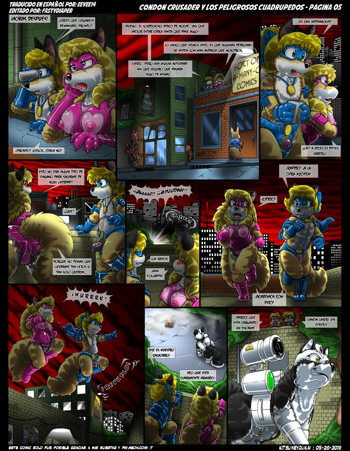 Condon Crusader Vol 3 - y Los Peligrosos Cuadrupedos page 5 full