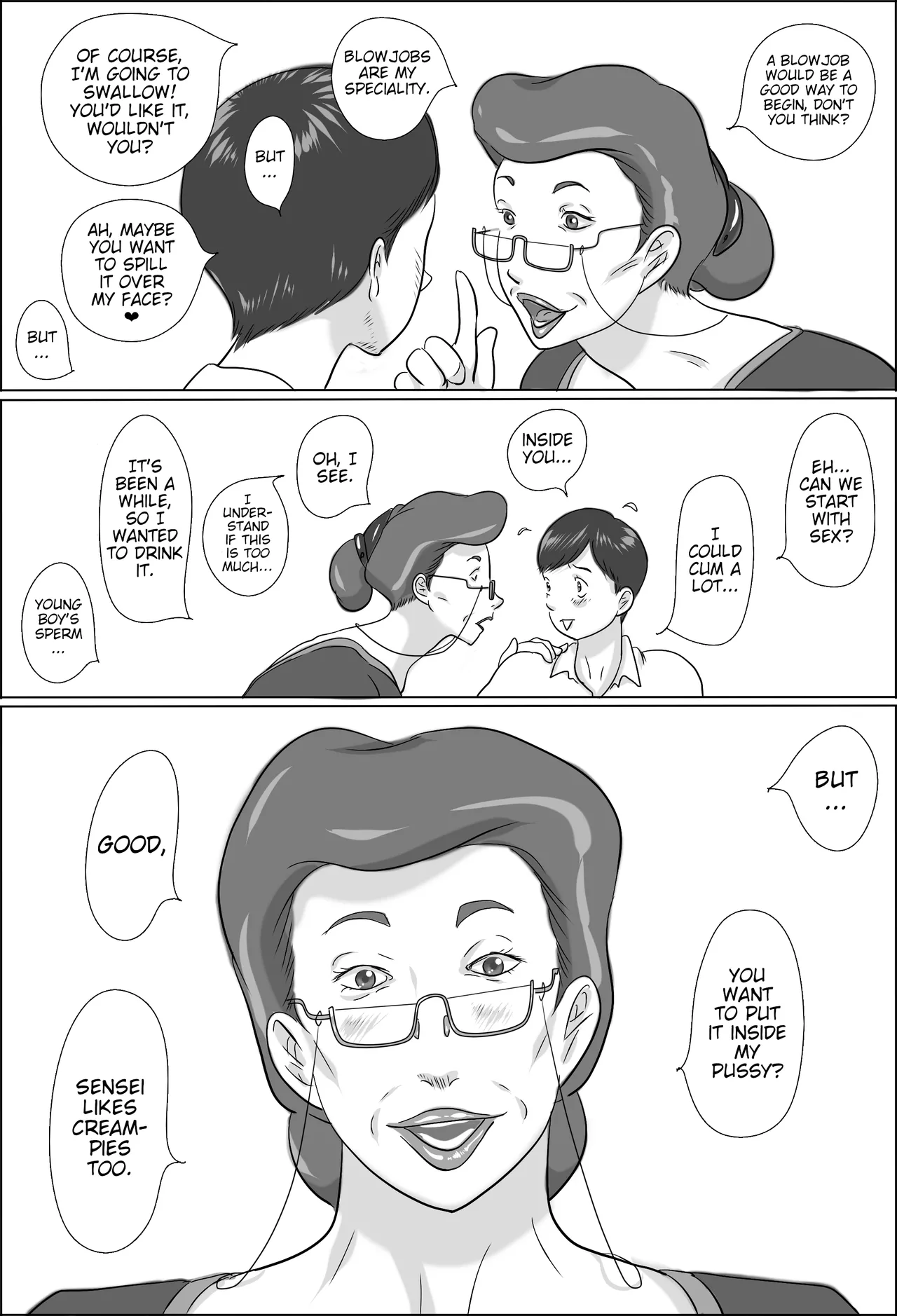 The Principal Is Hunting For Students At School page 7 full