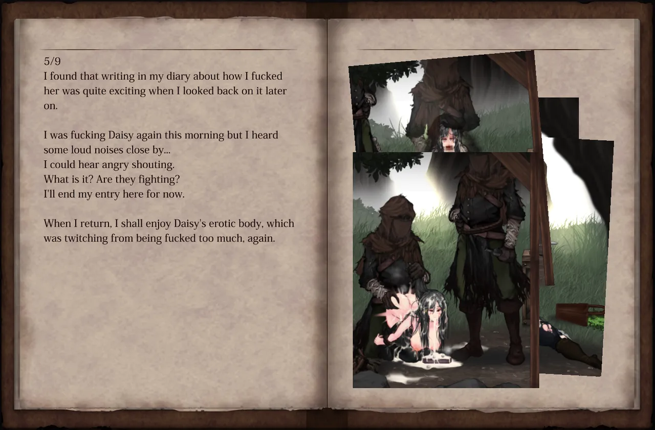 Night of Revenge 魔女は復讐の夜に Diary CGs page 6 full