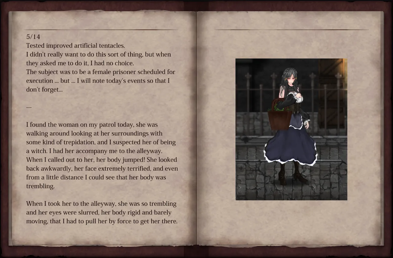 Night of Revenge 魔女は復讐の夜に Diary CGs page 8 full