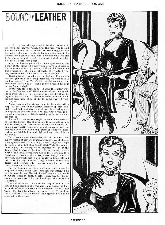 Eric Stanton &amp; Joe Cross - Bound in Leather #1 page 1 full