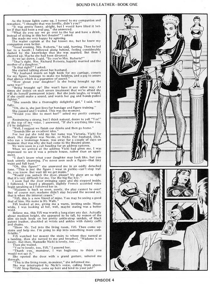 Eric Stanton &amp; Joe Cross - Bound in Leather #1 page 4 full