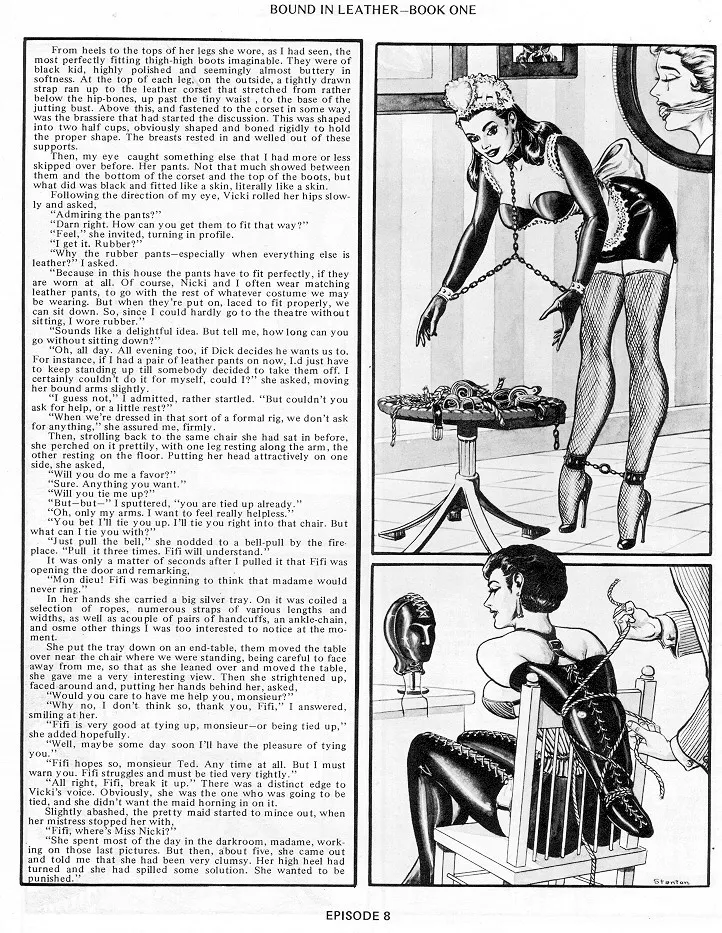 Eric Stanton &amp; Joe Cross - Bound in Leather #1 page 8 full
