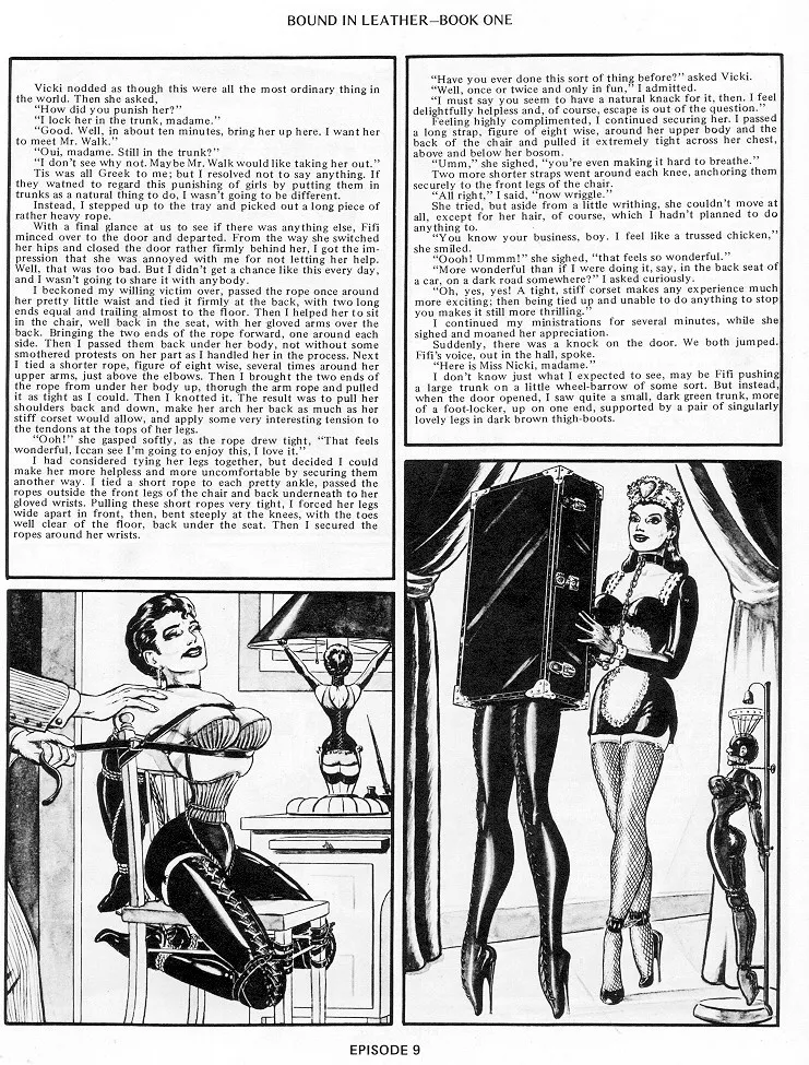 Eric Stanton &amp; Joe Cross - Bound in Leather #1 page 9 full