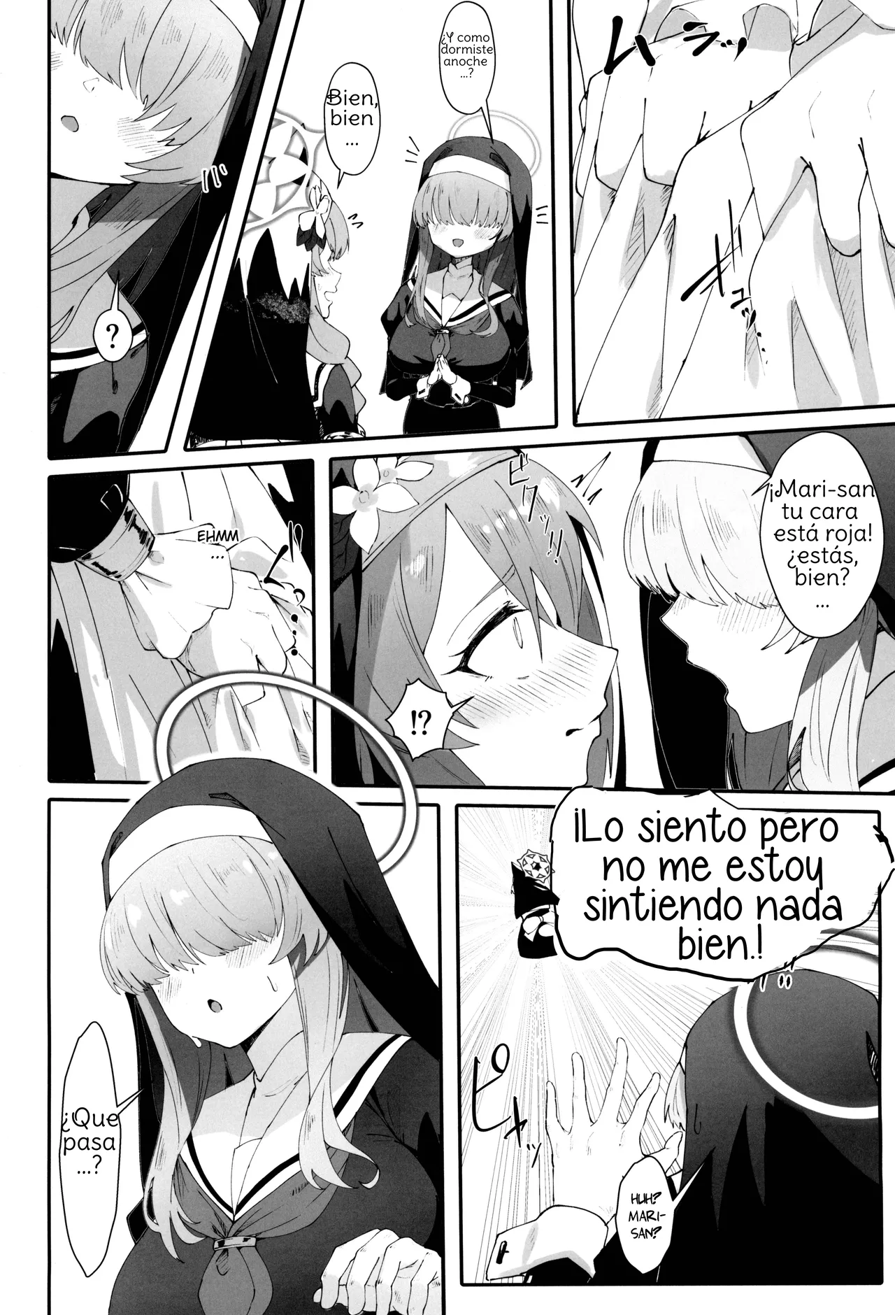 Teiketsu to Aiyoku no Kuuhaku ni ︱ In a vacuum of chastity and lust  Spanish page 6 full