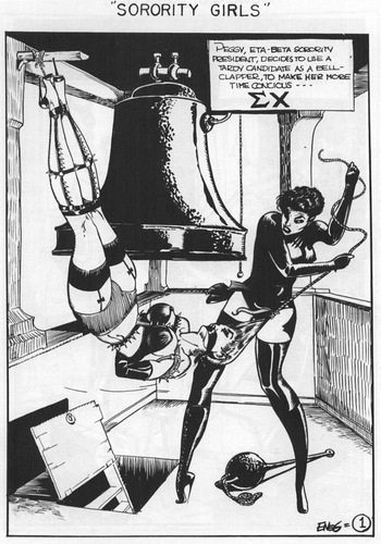 Eneg [= Gene Bilbrew] - Sorority Girls [Bizarre Comix 20.1, EN] cover